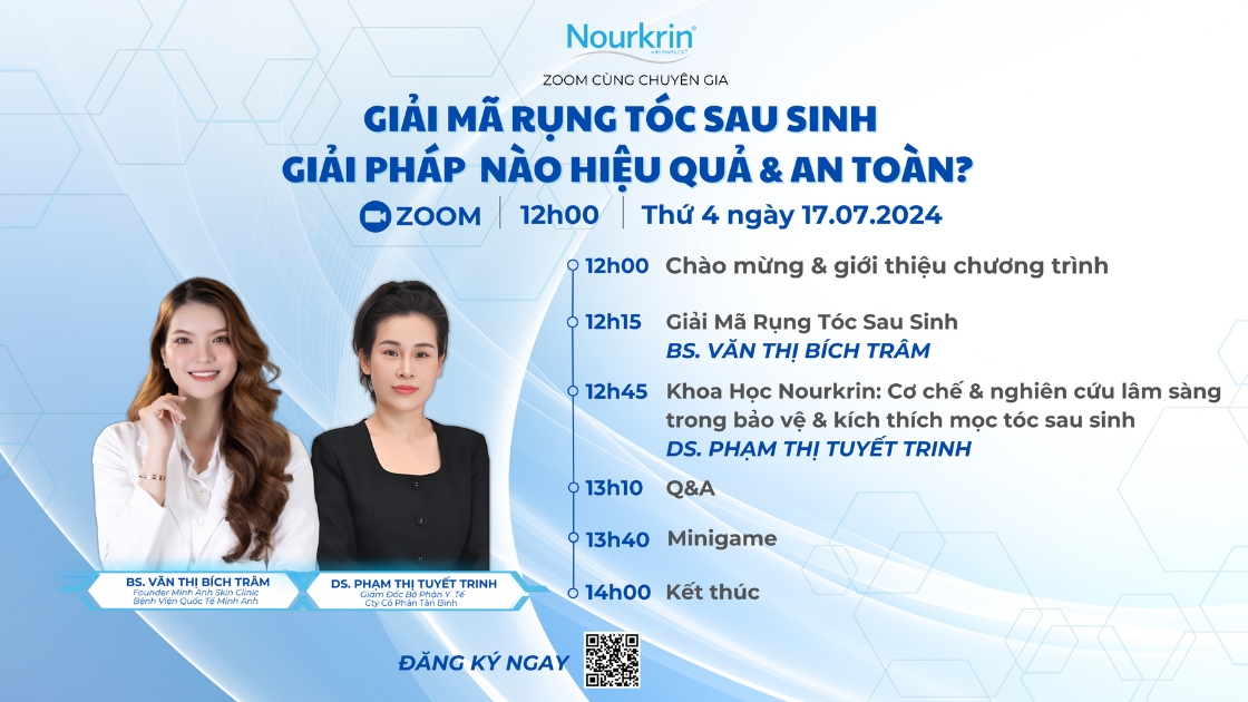 GIẢI MÃ RỤNG TÓC SAU SINH: GIẢI PHÁP NÀO HIỆU QUẢ & AN TOÀN
