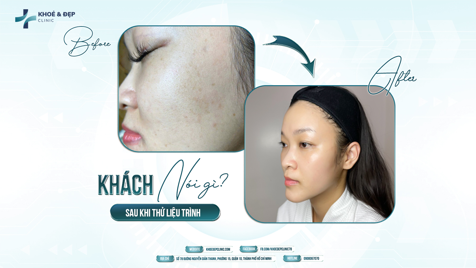 Khoẻ & Đẹp Clinic - Cùng bạn sống khỏe mỗi ngày