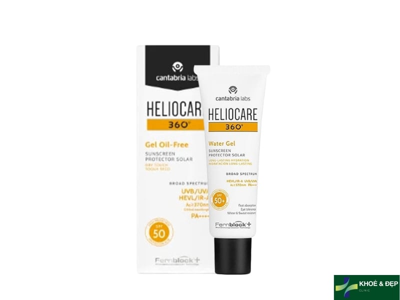 Kem chống nắng Heliocare 360 Water Gel SPF 50+ - Dòng kem chống nắng độc đáo từ Tây Ban Nha