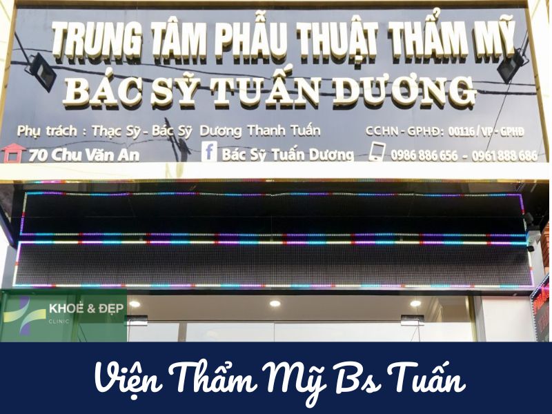 Viện Thẩm Mỹ Bs Tuấn