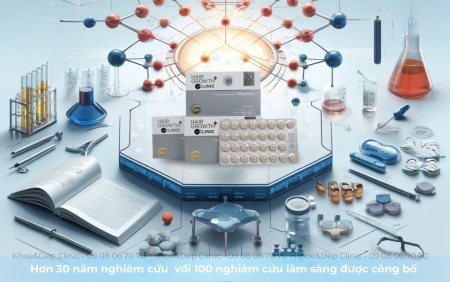 Tập trung vào nang tóc, không ảnh hưởng đến nang lông khác trên cơ thể