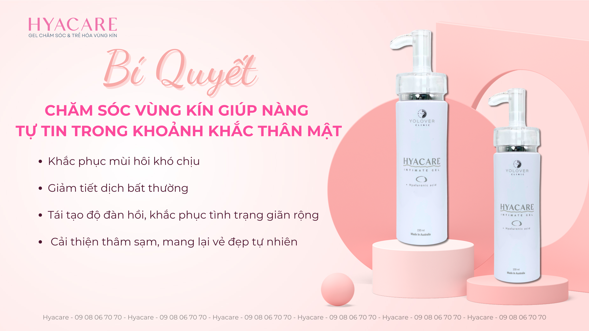 Hyacare: Bí Quyết Chăm Sóc Vùng Kín Giúp Nàng Tự Tin Trong Khoảnh Khắc Thân Mật