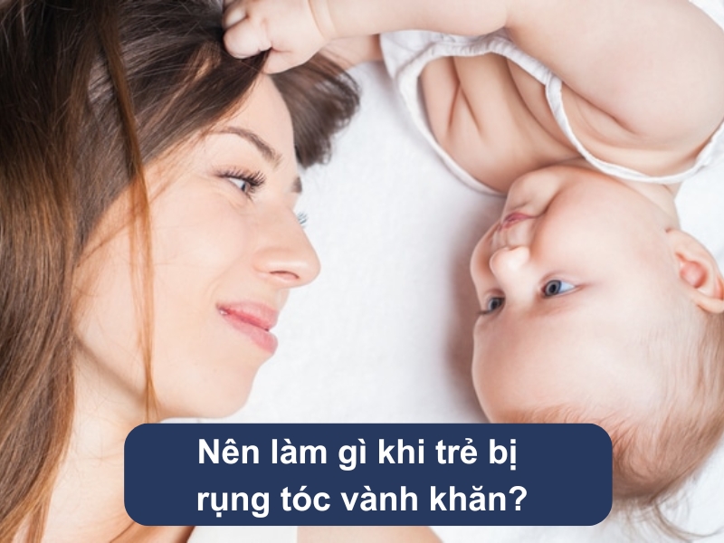 Trẻ bị rụng tóc vành khăn có nguy hiểm không?