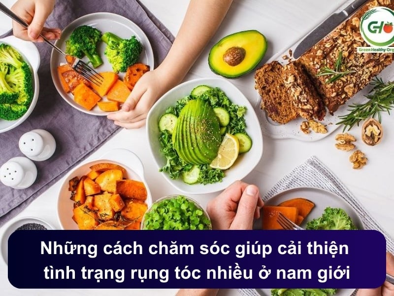Những cách chăm sóc giúp cải thiện tình trạng rụng tóc nhiều ở nam giới