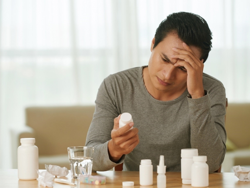 Bị phụ thuộc ở thuốc