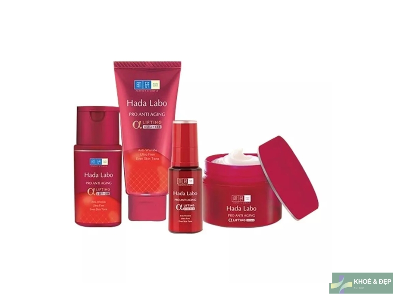 Bộ sản phẩm Hada Labo chống lão hóa - bí quyết vẻ đẹp không tuổi