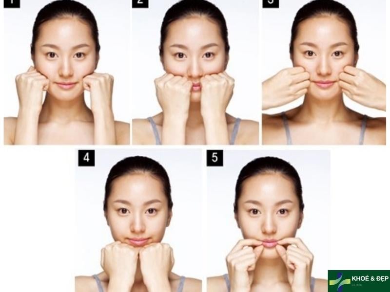 Các bước massage mặt chống lão hóa bằng kỹ thuật nắm đấm