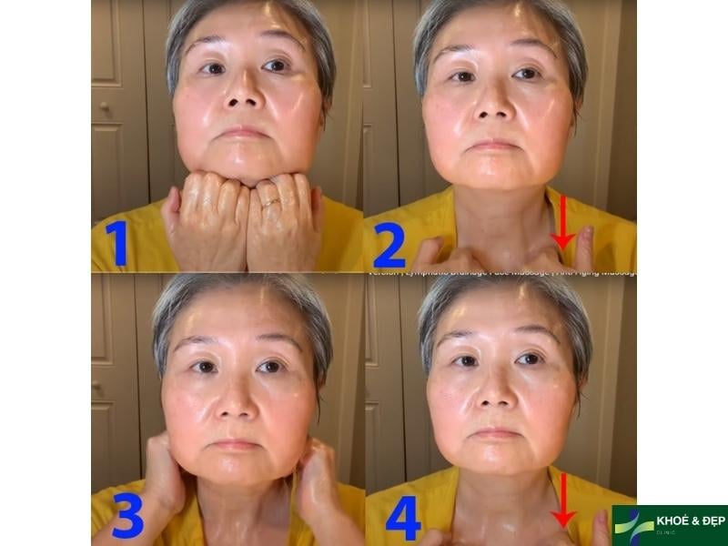 Phương pháp massage mặt ngừa lão hóa theo của người Hàn