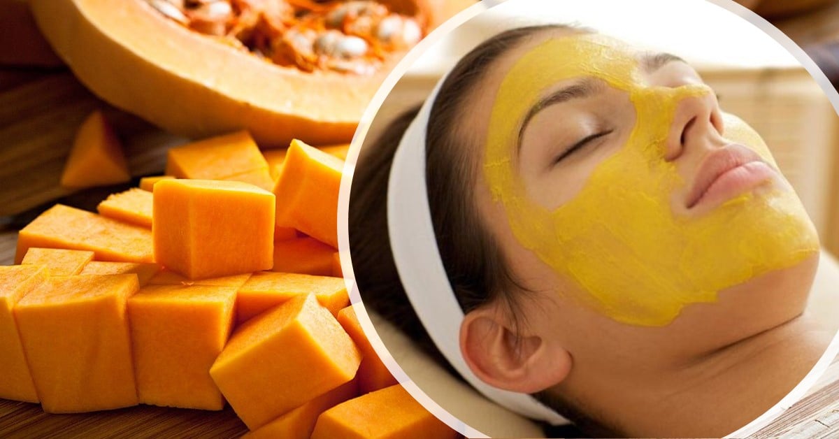 Mặt nạ bí ngô giúp phục hồi da