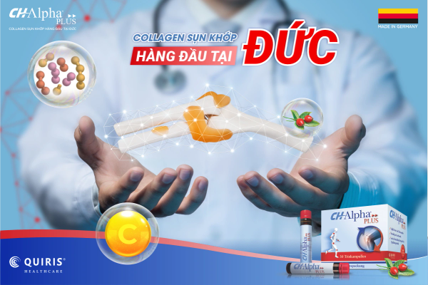 Collagen Hỗ Trợ Khớp Dạng Nước Quiris CH-Alpha PLUS
