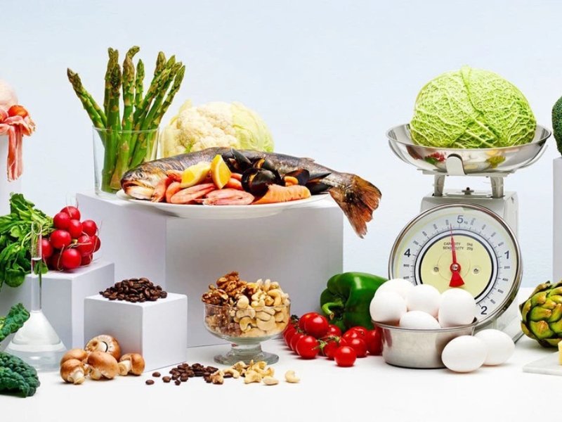 Chế độ ăn uống cân đối giữa từng nhóm thực phẩm