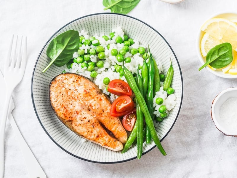 Chia đôi bữa ăn của 1 ngày