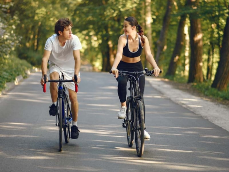 Đạp xe đạp- Cách tập thể dục giảm cân