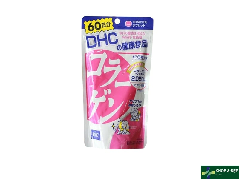 Viên collagen DHC từ Nhật Bản dạng viên uống