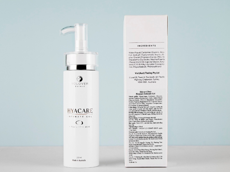 Gel dưỡng trẻ hóa vùng kín Hyacare Intimate Gel 150ml