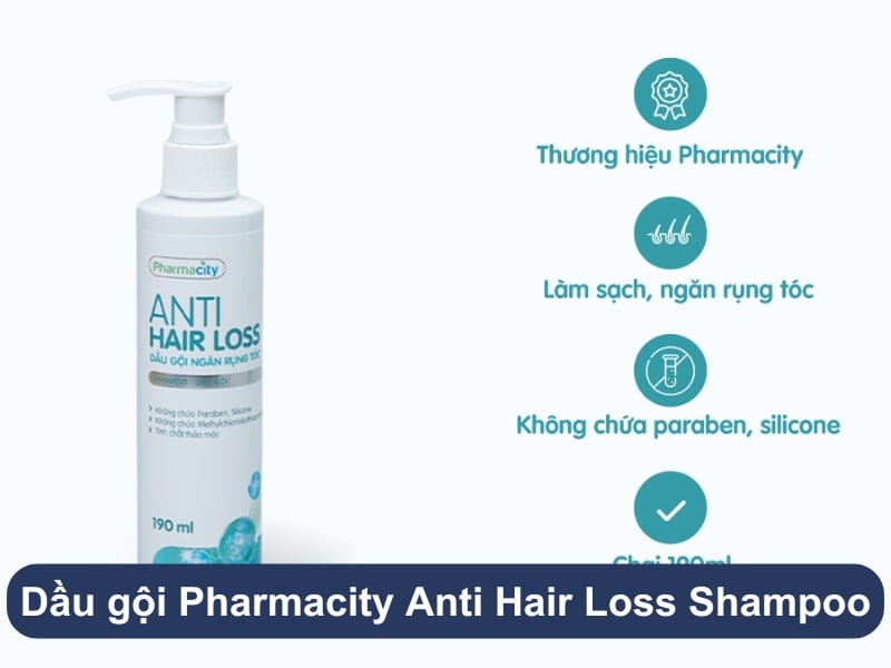 Dầu gội Pharmacity Anti Hair Loss Shampoo