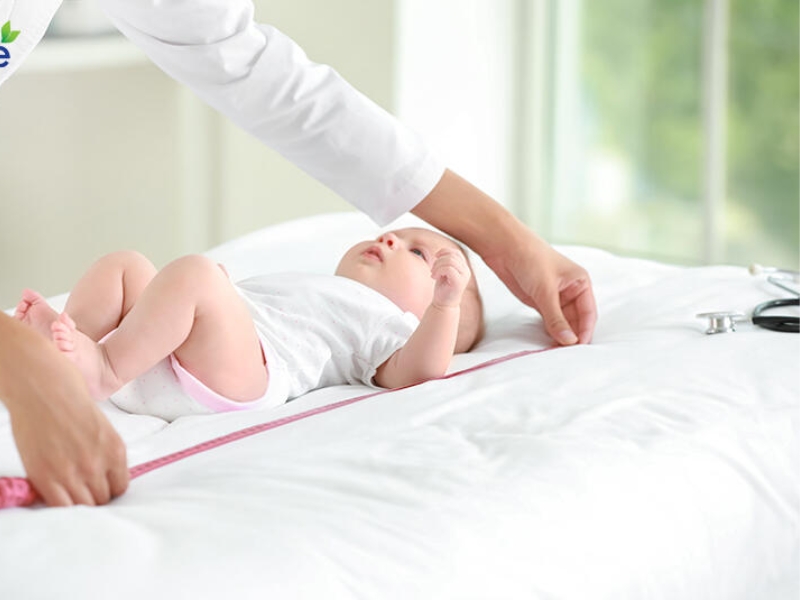 Đo chiều cao trên một mặt phẳng nằm ngang