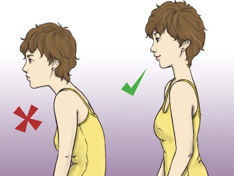 Điều chỉnh tư thế tốt nhất khi đo chiều cao