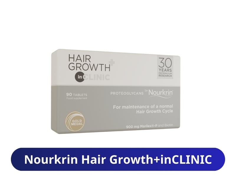 Nourkrin Hair Growth+inCLINIC - Nuôi dưỡng mái tóc khỏe đẹp từ bên trong
