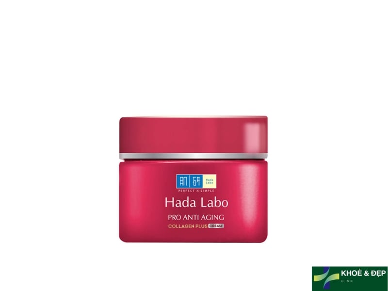Kem chống lão da của Nhật Hada Labo Pro Anti Aging Collagen Plus Cream