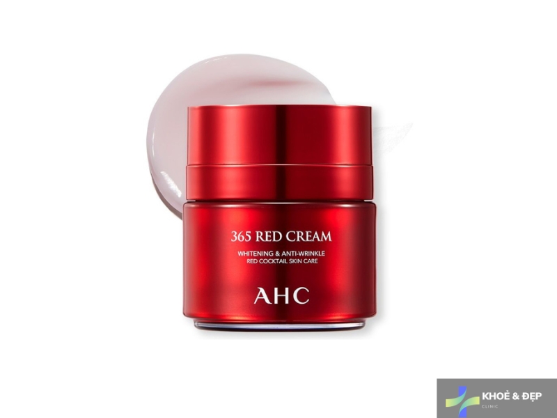 AHC 365 Red Cream – Kết hợp hoàn hảo chống lão hóa