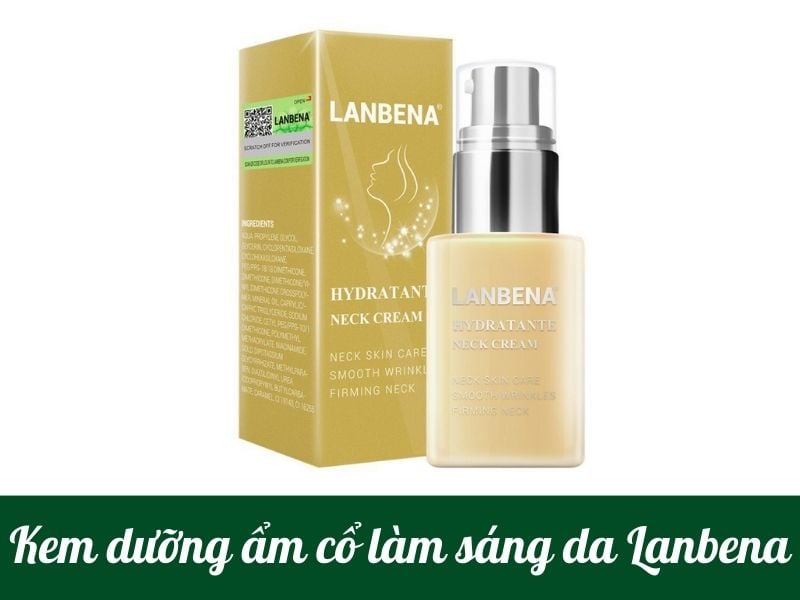 Kem dưỡng chống lão hóa vùng cổ Lanbena