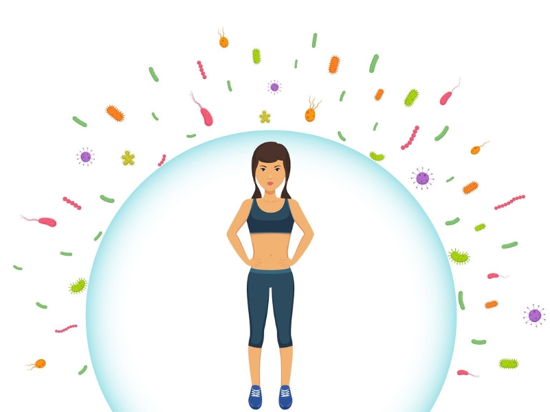 Kết hợp với các bài tập luyện sức đề kháng