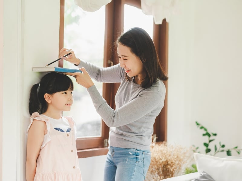 Nên đo chiều cao vào khoảng buổi sáng sau khi vừa tỉnh dậy