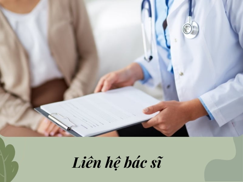 Liên hệ bác sĩ