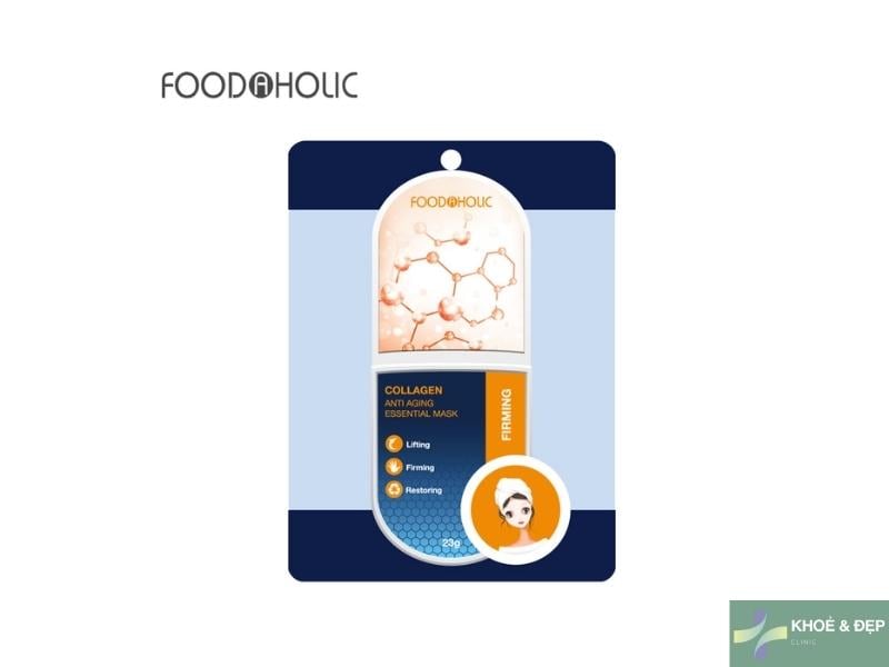 Mặt Nạ Foodaholic Chiết Xuất Collagen - giải pháp tối ưu cho làn da trẻ trung