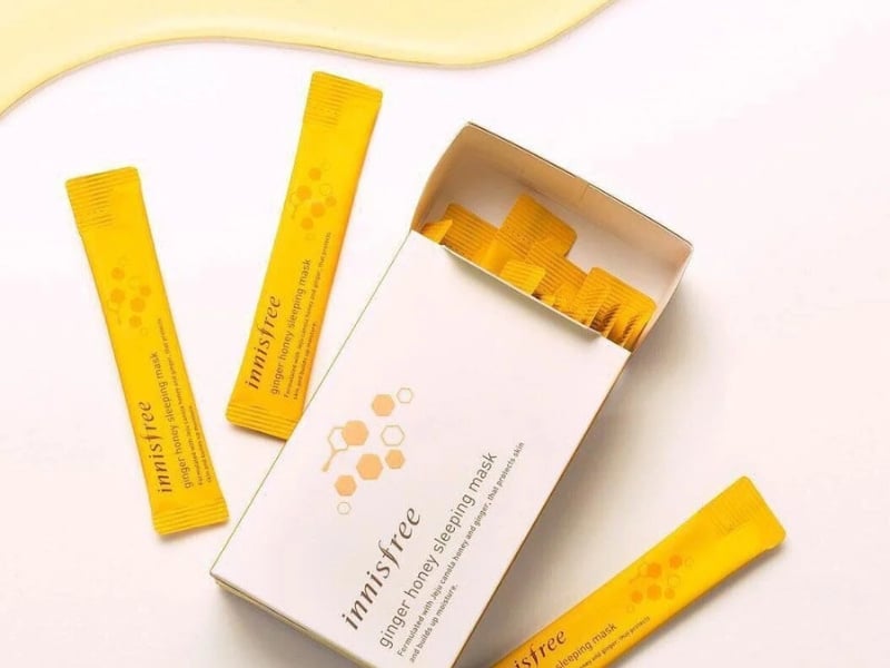 Mặt Nạ Ngủ Innisfree Ginger Honey 4ml