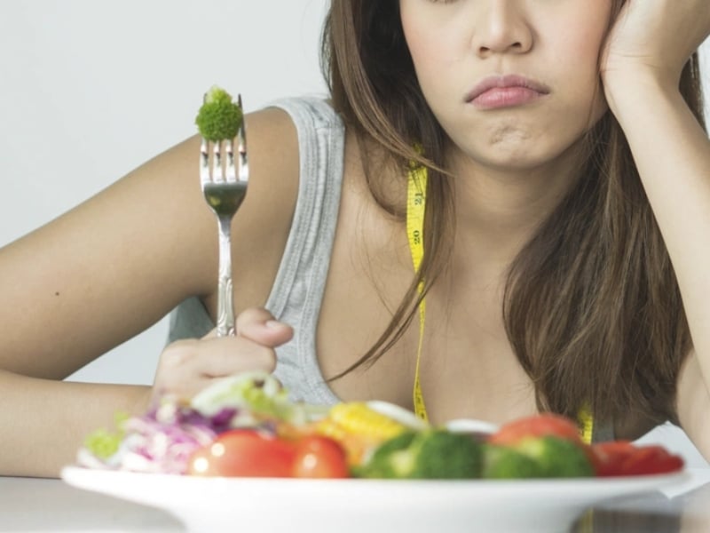 Một số nguy cơ khi thực hiện thực đơn giảm cân