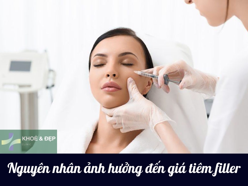 Các yếu tố ảnh hưởng đến giá tiêm filler