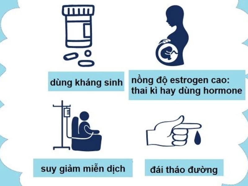 Nguyên nhân nào dẫn đến nấm âm đạo?