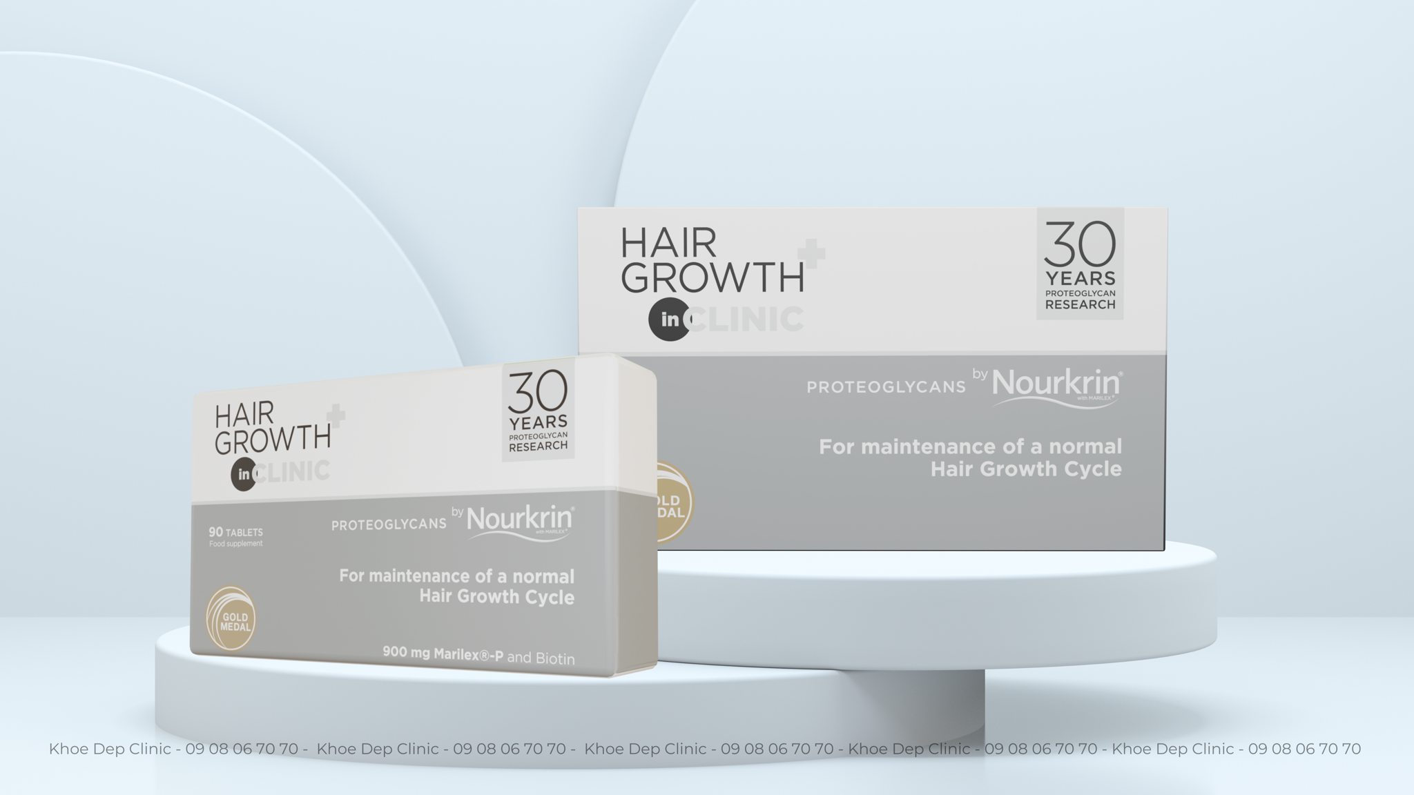 Nourkrin - Hỗ trợ phục hồi tóc từ bên trong