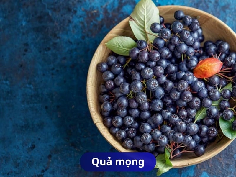 Quả mọng giàu chất chống oxy hóa bảo vệ nang tóc