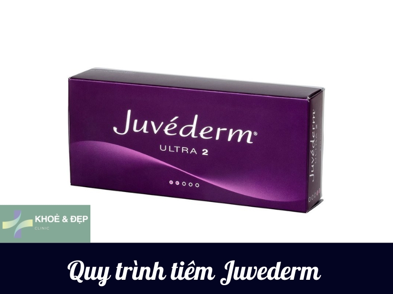 Quy trình tiêm filler Juvederm gồm các bước nào?
