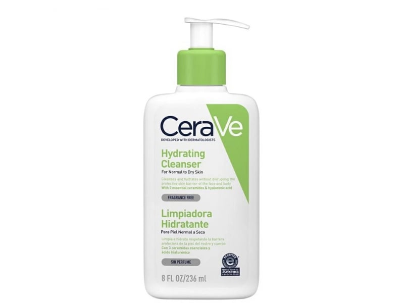 Sữa rửa mặt phục hồi da CeraVe Hydrating Cleanser