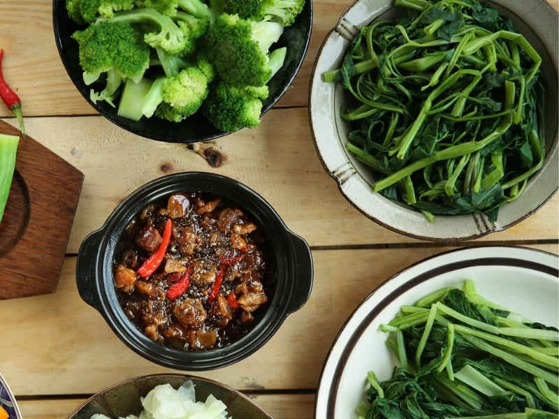 Tăng lượng rau củ trong thực đơn mỗi ngày