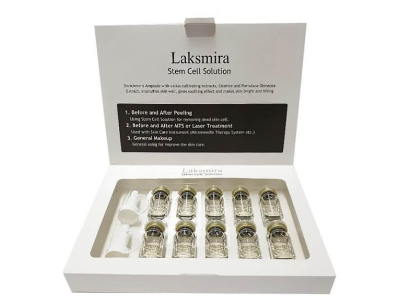 Tế bào gốc phục hồi da Hàn Quốc Laksmira Stem Cell Solution
