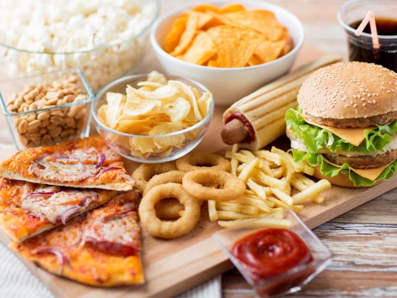 Thói quen ăn không lành mạnh nhiều dầu mỡ