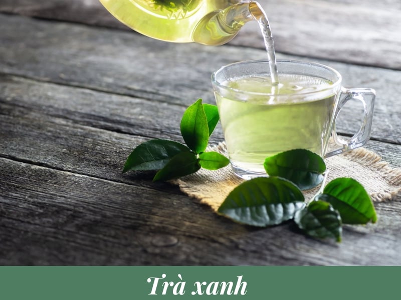 Trà xanh- Nước uống làm đẹp da