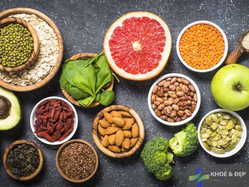 Bổ sung thực phẩm chống lão hóa