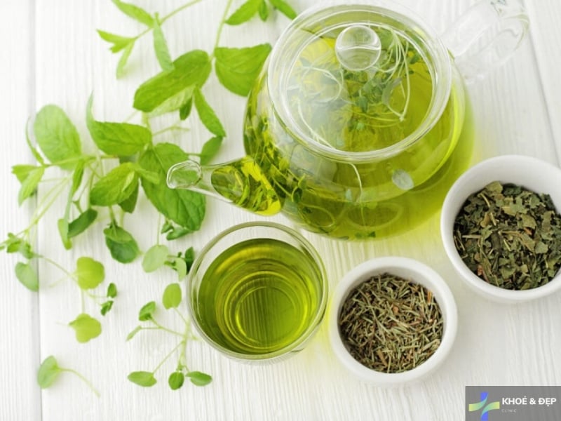 Tận dụng sức mạnh chống lão hóa từ trà xanh