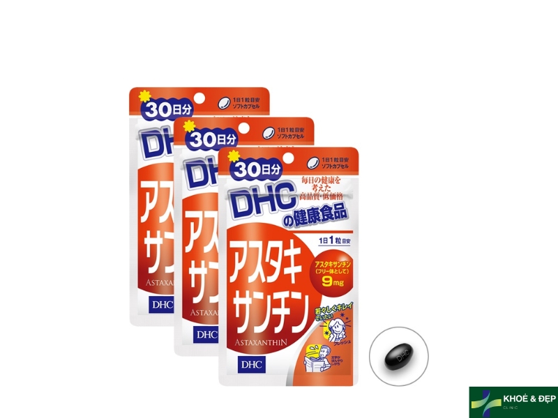 Astaxanthin DHC - Giải pháp tự nhiên của Nhật Bản cho làn da trẻ trung và sáng hơn
