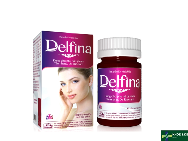 Viên chống lão hóa da Delfina