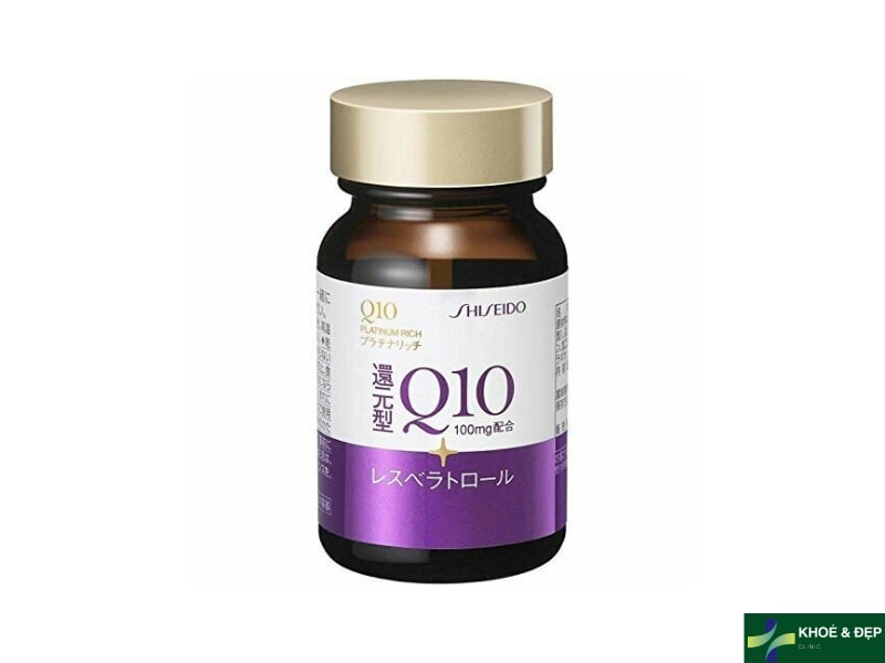 Viên uống chống lão hóa Shiseido Q10 Platinum Rich 100mg - Tinh hoa sức trẻ từ Nhật Bản