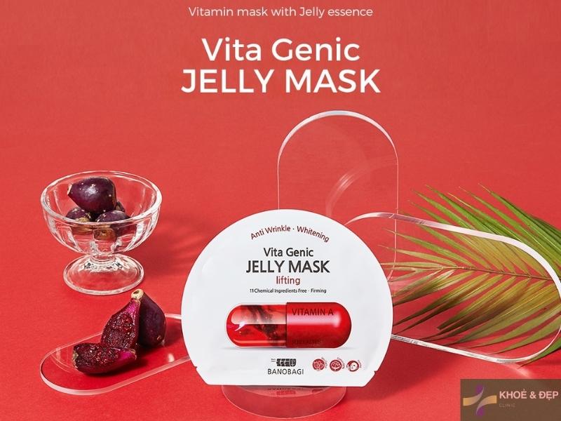 Mặt nạ dưỡng da Vita Genic Lifting Jelly Mask (Màu đỏ)