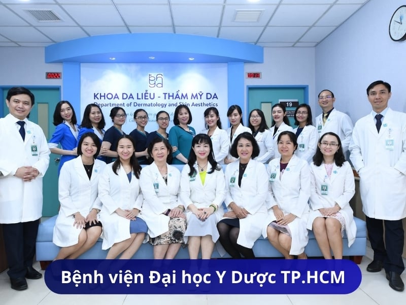 Khoa Da liễu - Thẩm mỹ Da, Bệnh viện Đại học Y Dược TP.HCM