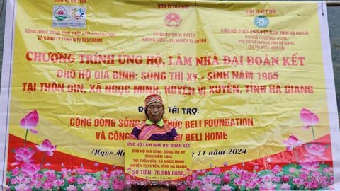 BELI HOME KHỞI CÔNG XÂY DỰNG NHÀ TÌNH NGHĨA TẠI HÀ GIANG